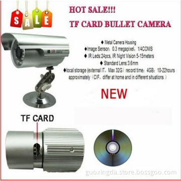 High Definition Waterproof Outdoor Mini Security Camera with TF Card